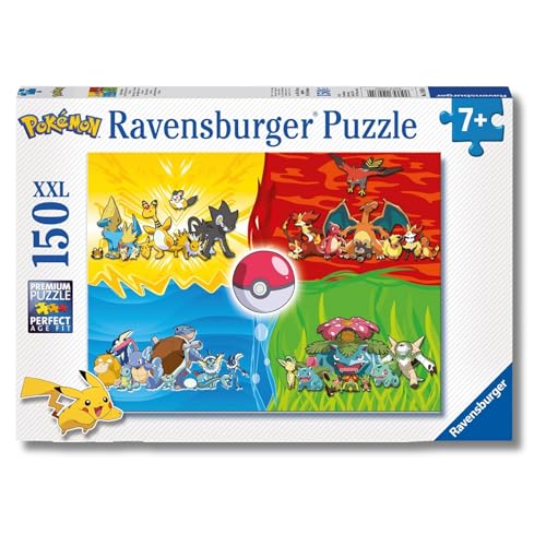 Ravensburger - Puzzles XXL Pokémon | Puzzle 7 Años O Más | Regalo Niño 7 Años O Más De 150...
